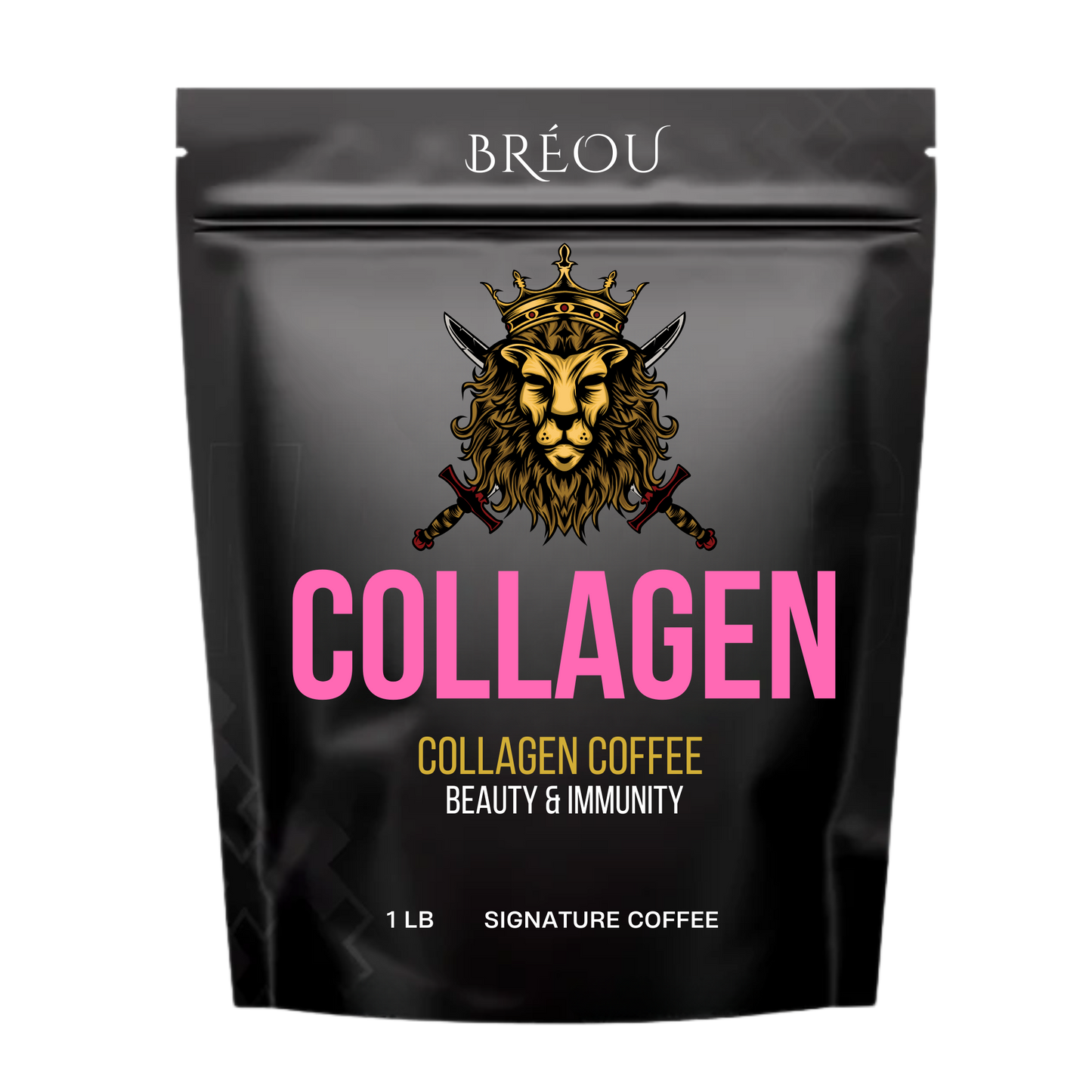 BRÉOU COLLAGEN Coffee, 30 day Supply