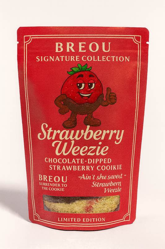 Strawberry Weezie: Chocolate Fountain Cookie